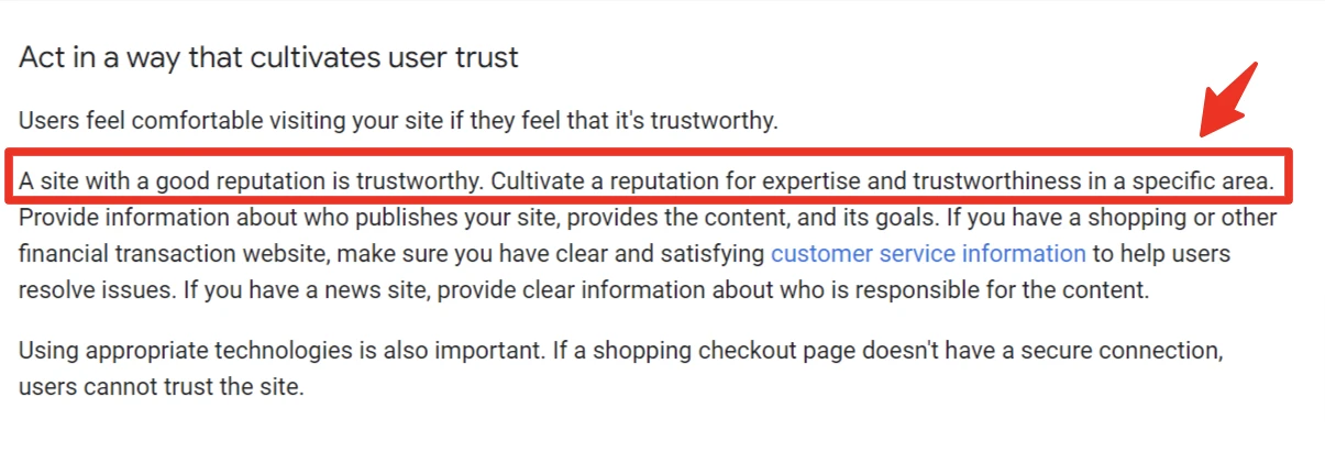 Google Topical Authority